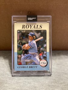 George Brett Topps Project 2020 #112 Oldmanalan