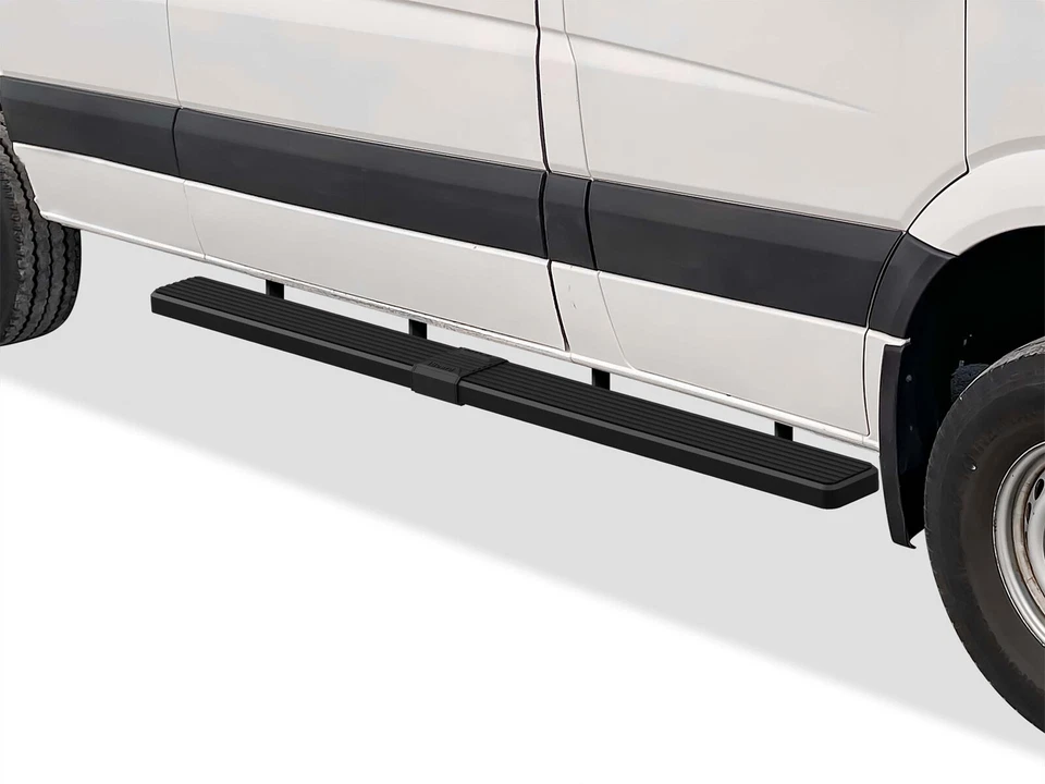 Tablas de correr APS 5 pulgadas negro mate ajuste 10-25 Dodge Mercedes-Benz Sprinter Foto 1 de 4