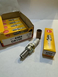 NEW PACK OF 5 NGK 6264 CR10E Spark Plugs SUZUKI DR650SE 1996-2014 DR650S 2017 - Picture 1 of 3