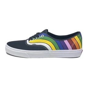 Vans Authentic Refract Negro Blanco Multi Para hombres 12 Zapatos de Skate Nuevos Arco Iris - Imagen 1 de 4