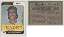 2017 Topps Rediscover Topps Buybacks Gold Kurt Bevacqua #1974-454T