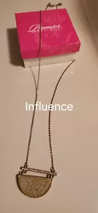 Premier Designs Jewelry INFLUENCE Gold plated Necklace - Picture 1 of 2