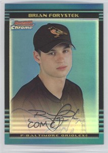 2002 Bowman Chrome Refractor /500 Brian Forystek #277 Rookie RC