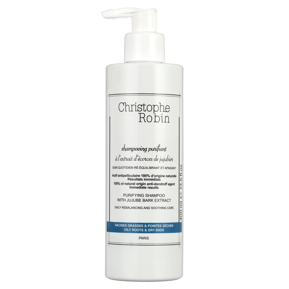 Champú purificador Christophe Robin con extracto de corteza de azufaifo, 13,5 oz Foto 1 de 2