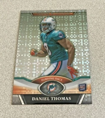 2011 Topps Platinum RC Xfractor Refractor #44 Daniel Thomas Dolphins - Image 1 of 2