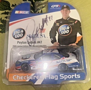 Nascar Peyton Sellers #47 JIG-A-LOO Skills USA 2009 Limited Edition Auto signiert! - Bild 1 von 5