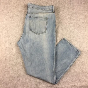 Old Navy Power Straight Leg Denim Jeans, Women's 14 Short (Light Blue Wash) - Picture 1 of 8