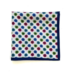 Robert Graham Silk Floral Pocket Square Handkerchief New - Picture 1 of 7