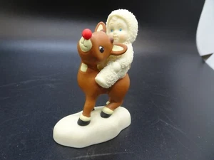 Dept 56 Snowbabies 1992 "Rudolph illumina la strada" - Foto 1 di 5