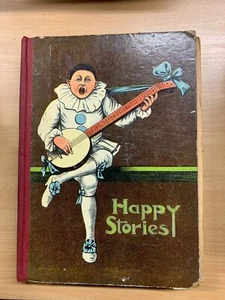 *RARE* c1920s "HISTOIRES HEUREUSES" FICTION ILLUSTRÉE GRAND LIVRE EN RELIEF (P5) - Imagen 1 de 15