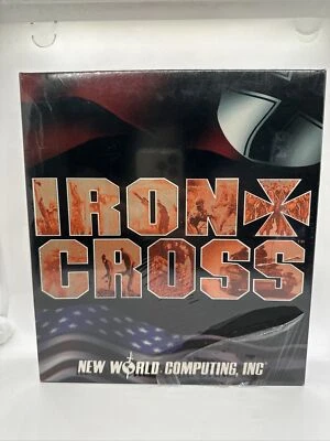 New Sealed Iron Cross Big Box Game IBM PC Game New World Computing - Image 1 of 4