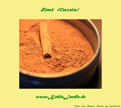 Zimt, Cassia, gemahlen - 100g. - Bild 1 von 3