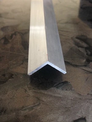 MARKENLOS Ángulo de aluminio 100x200 10 mm borde afilado aluminio hasta 50% reducido extrusión