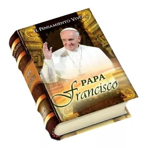 new Papa Francisco pensamiento vivo miniature book in spanish easy to read 440 p - Imagen 1 de 4