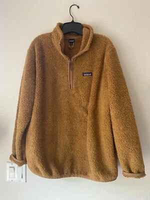 Patagonia #25236 Women’s Los Gatos Fleece 1/4 Zip Pullover :XL CARMEL - Image 1 of 2