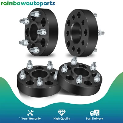 4PC 1.5" Hubcentric Wheel Spacers Adapters 5x4.5 to 5x5 for Jeep Grand Cherokee Foto 1 de 4