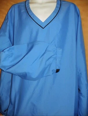 Cutter & Buck British Blue Men’s Large L Golf Rain Repellent Logo Windshirt NWT - Image 1 of 4