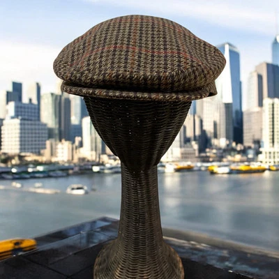 Bailey Of Hollywood Italia Newsboy Taxbie Sombrero Glen Cuadros Lana XL Foto 1 de 4