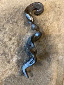 Vintage Blacksmith Handmade Horseshoe Hoof Pick Rustic Western Decor 8” Long - Picture 1 of 3