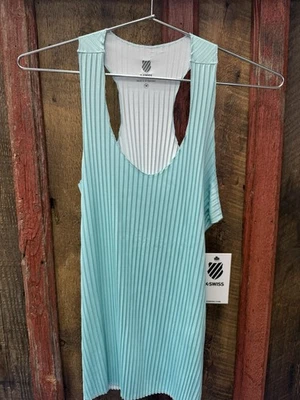 K-Swiss Plisado Cuello en V Tanque Angel M Foto 1 de 4