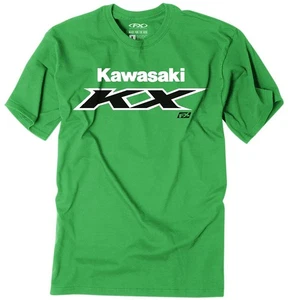 Factory Effex Kawasaki KX Youth Short Sleeve T-Shirt Green - Picture 1 of 1