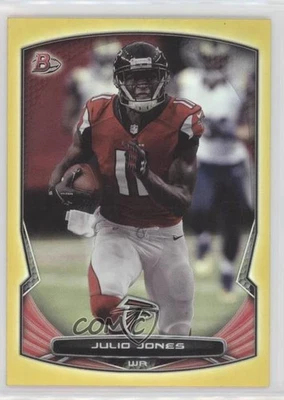 2014 Bowman Gold Foil /75 Julio Jones #84 - Image 1 of 2
