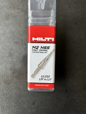 Hilti M2 HSS Fast Stepper Drill Bit - Image 1 of 2
