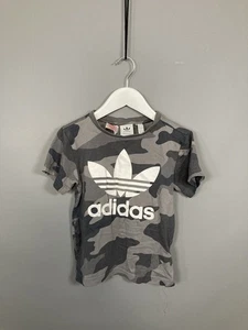 ADIDAS T-Shirt - Age 7-8yrs - Camouflage - Great Condition - Boy’s - Picture 1 of 5