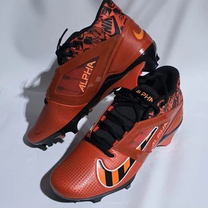 Nike Alpha Menace 4 Pro NRG  Red Black Football cleats FQ3984 Men’s Size 11.5 - Picture 1 of 5