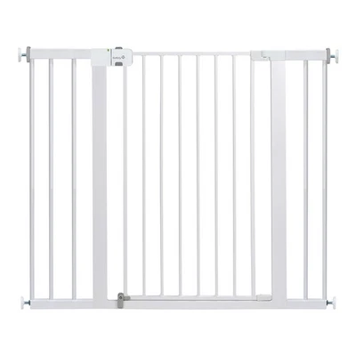 Puerta para bebé Safety 1st extra ancha y alta con puerta, se adapta a 29"-47", 36" H, usada Foto 1 de 4