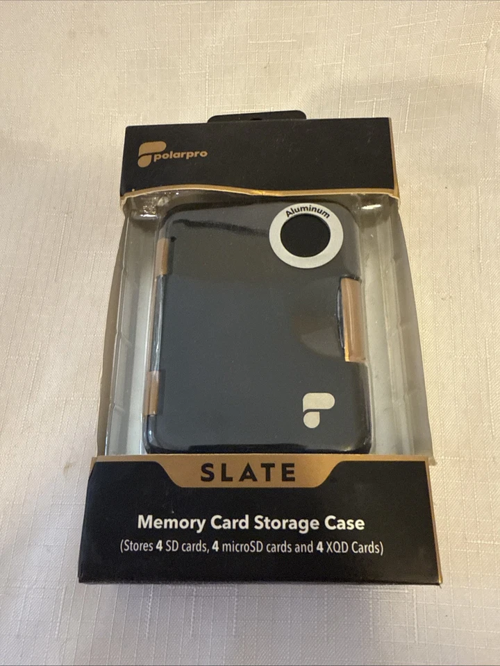 Estuche para tarjetas PolarPro Slate SD y MicroSD (carcasa rígida) Foto 1 de 4
