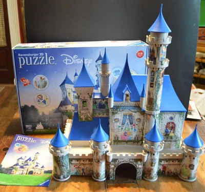 Rompecabezas Castillo Cenicienta 3D Disney Ravensburger, 17 x 10 x 19", falta 1 pieza Foto 1 de 4
