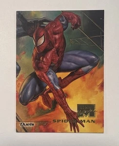 1996 Marvel Masterpieces Base Card #80 Spider-Man - Boris & Julie Very Good - Bild 1 von 17