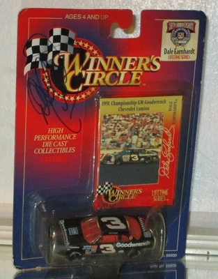 1991 DALE EARNHARDT #3 GM OODWRENCH CHAMPIONSHIP AUTOGRAPHED 1/64 CAR W/COA - Image 1 of 4