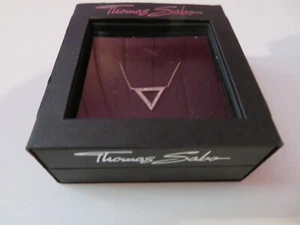 Chaîne Pendentif Collier Thomas Sabo en Argent sterling 925/1000 avec Zirconium - Imagen 1 de 8
