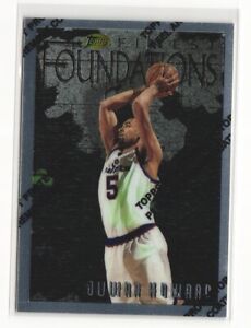 1996-97 Finest Washington Bullets Basketball Card #261 Juwan Howard S
