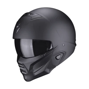 ScorpionExo EXO-COMBAT II SOLID Mattschwarz Helm Motorrad XS S M L XL XXL - Bild 1 von 1