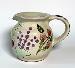 Hungarian Pottery Creamer From Mesa International Floral Handcrafted Ceramics - Picture 1 of 13