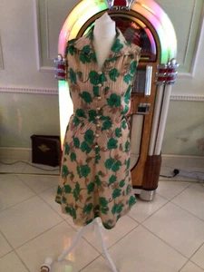 Vintage 1940/50’s Orginal Dress Small - Picture 1 of 6