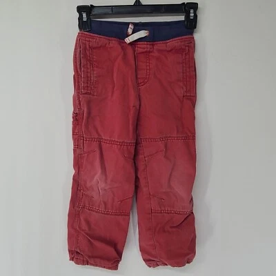 Pantalones informales Mini Boden para niños rojos talla 7 juveniles Foto 1 de 4
