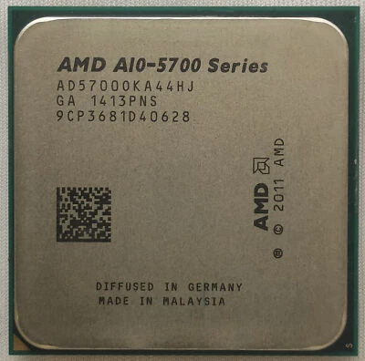 AMD A10-5700 CPU Processor AD57000KA44HJ 3.4GHz Quad-Core Socket FM2 Processor - Image 1 of 2