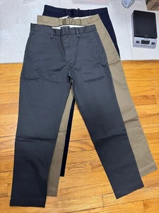 Banana Republic Athletic Tapered Fit Rapid Movement Chino Pants 31/30 NEW w Tags - Picture 1 of 30