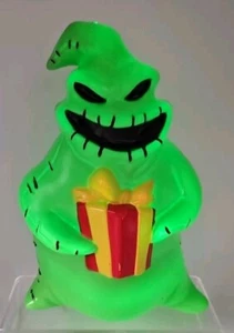 Molde soplado Pesadilla antes de Navidad Oogie Boogie iluminar Halloween 11" NUEVO - Imagen 1 de 7