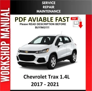 CHEVROLET TRAX 2017 2018 2019 2020 2021 SERVICE REPAIR WORKSHOP MANUAL - Picture 1 of 1