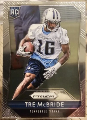 2015 Panini Prizm Tre McBride RC #294 Tennessee Titans - Image 1 of 2