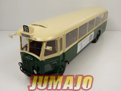 SUB115 Bus 1/43 IXO Hachette RENAULT RATP TN4H-Bla n°91 Bastille France 1936 - Photo 1/4