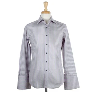 Paul Smith Men’s Striped Dress Shirt French Cuffs 15 - Picture 1 of 5