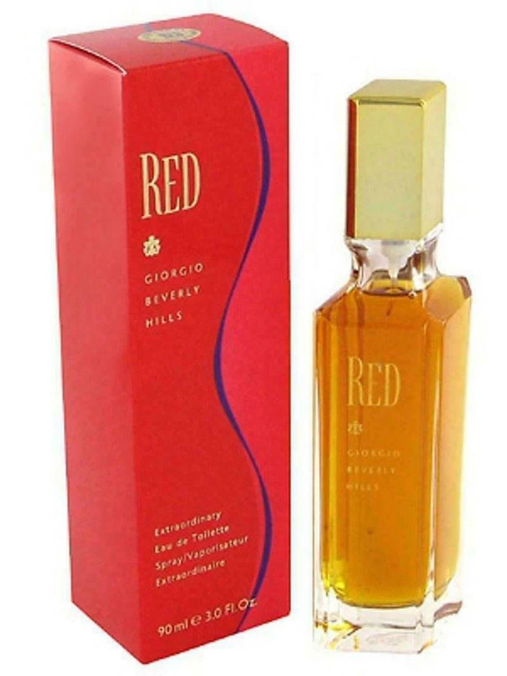 RED by GIORGIO BEVERLY HILLS EDT 3.0 oz New in Box - Image 1 of 1