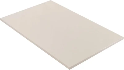 Universal Tabletop 36"X20", Solid One-Piece Melamine Table Top, Double Desk L-De - Image 1 of 4