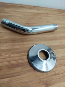 Moen T62152 Brantford Chrome Posi-Temp shower arm and flange Only New Open Box - Picture 1 of 2